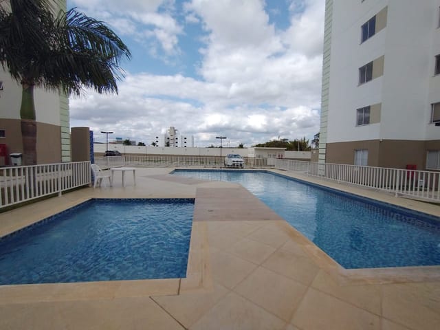 Foto do Apartamento - Alugo excelente apartamento mobiliado em condomínio fechado com infraestrutura de lazer, 2 quartos sendo 1 suíte em frente à UESB, Vitória da Conquista, BA | Locar Imóvel