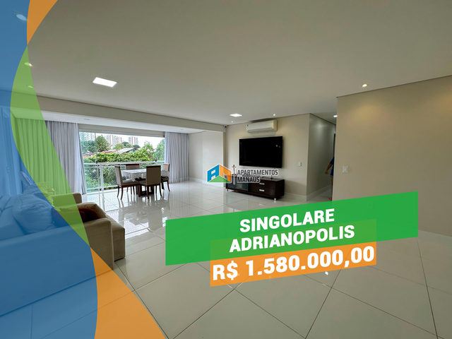 Foto do Apartamento - Condomínio Singolare 3sts c/modulados e climatizado Adrianópolis | Apartamentos Manaus Imobiliária