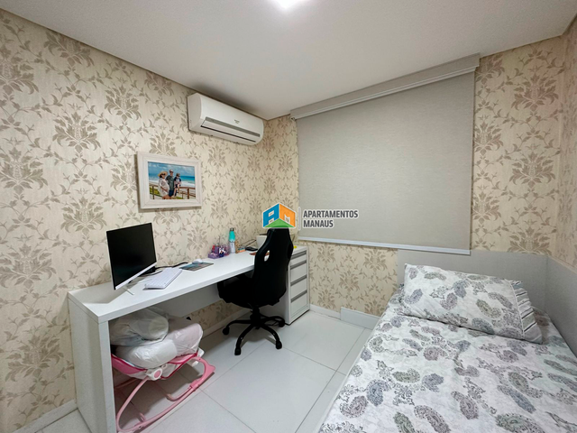 Foto do Apartamento - Condomínio Singolare 3sts c/modulados e climatizado Adrianópolis | Apartamentos Manaus Imobiliária