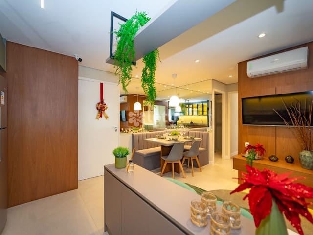 Apartamento com 39m² 2 quartos e 2 banheiros, à venda, no bairro Jardins (Polvilho) em Cajamar