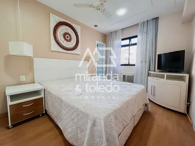 Apartamento com 93m² 2 quartos e 3 banheiros, à venda, no bairro Centro em Guarapari