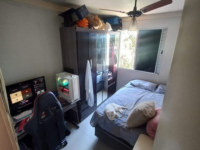 Apartamento com 55m² 2 quartos e 1 banheiro, à venda, no bairro Residencial Sírius em Campinas
