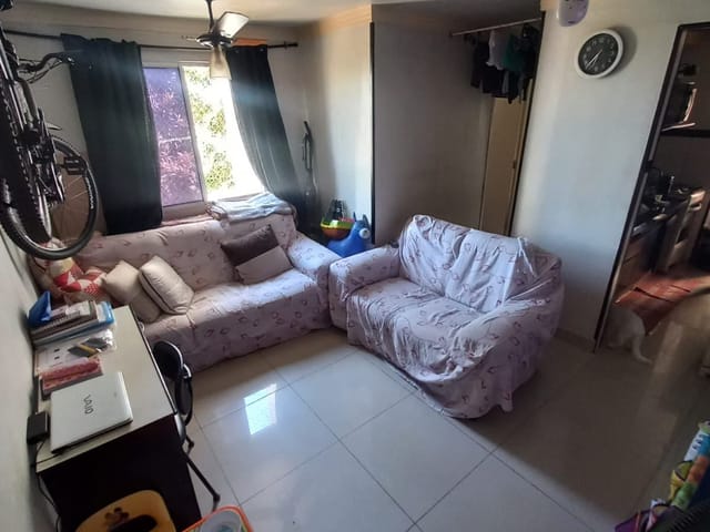 Apartamento com 55m² 2 quartos e 1 banheiro, à venda, no bairro Residencial Sírius em Campinas
