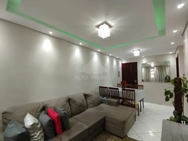 Apartamento com 59m² 2 quartos e 1 banheiro, à venda, no bairro Jardim Estrela em Mauá