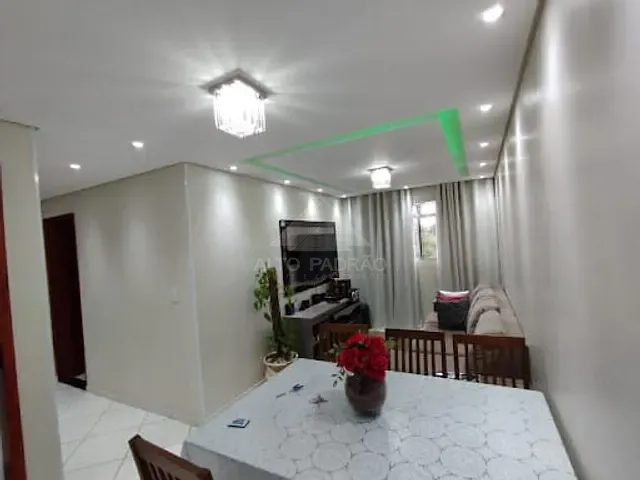 Apartamento com 59m² 2 quartos e 1 banheiro, à venda, no bairro Jardim Estrela em Mauá