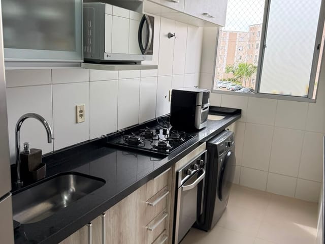 Apartamento 2 quartos e 1 banheiro, à venda, no bairro Loteamento Mogilar em Mogi das Cruzes