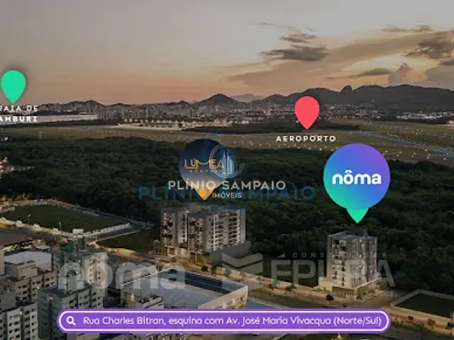 Apartamento com 40m² 1 quarto e 1 banheiro, à venda, no bairro Jardim Camburi em Vitória
