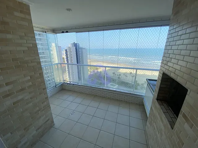 Apartamento 2 quartos e 2 banheiros, à venda, no bairro Mirim em Praia Grande