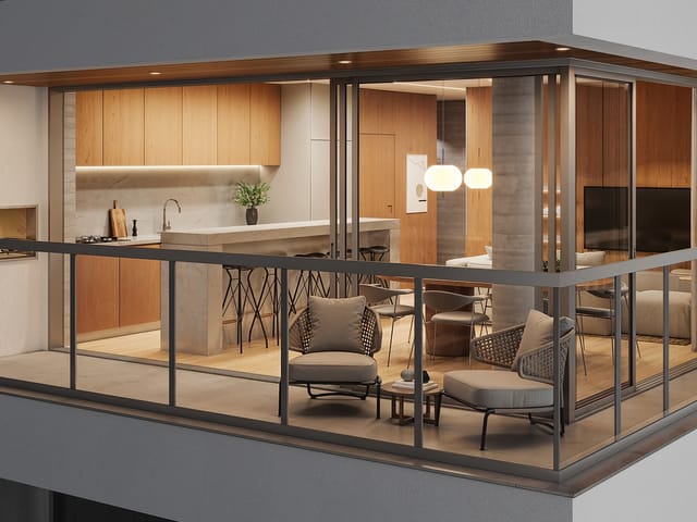 Apartamento com 164m² 2 quartos e 3 banheiros, à venda, no bairro Portão em Curitiba