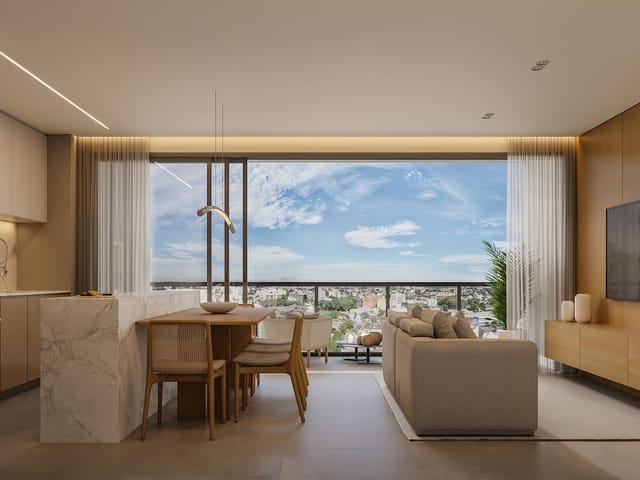 Apartamento com 164m² 2 quartos e 3 banheiros, à venda, no bairro Portão em Curitiba