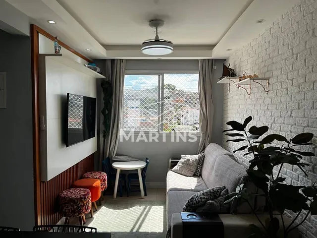 Apartamento 2 quartos e 1 banheiro, à venda, no bairro Jardim Novo Taboão em São Paulo