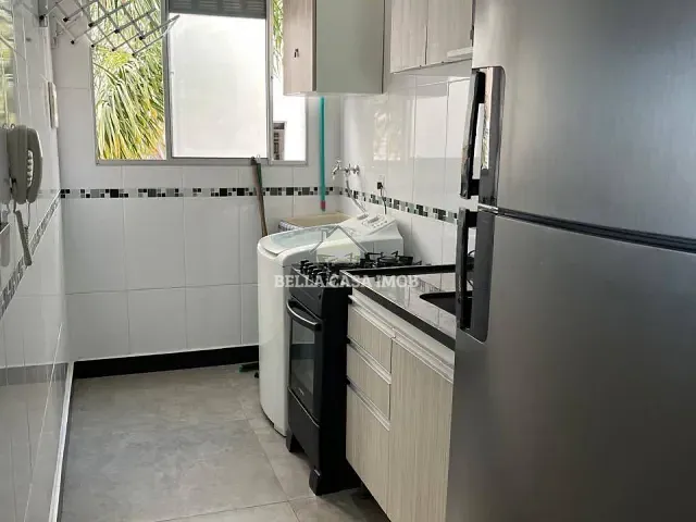 Apartamento com 47m² 2 quartos e 1 banheiro, à venda, no bairro Vossoroca em Votorantim