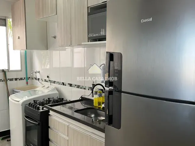 Apartamento com 47m² 2 quartos e 1 banheiro, à venda, no bairro Vossoroca em Votorantim