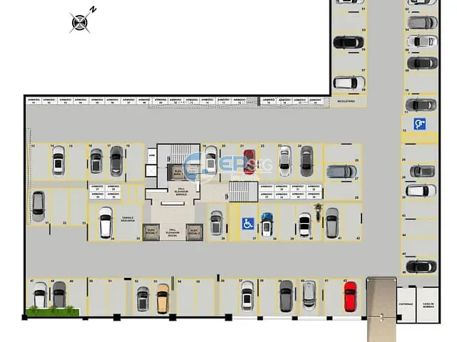 Apartamento com 602m² 4 quartos e 5 banheiros, à venda, no bairro Centro em Arapongas