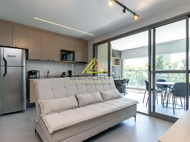 Apartamento com 50m² 1 quarto e 1 banheiro, para alugar, no bairro Higienópolis em São Paulo