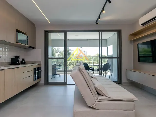 Apartamento com 50m² 1 quarto e 1 banheiro, para alugar, no bairro Higienópolis em São Paulo