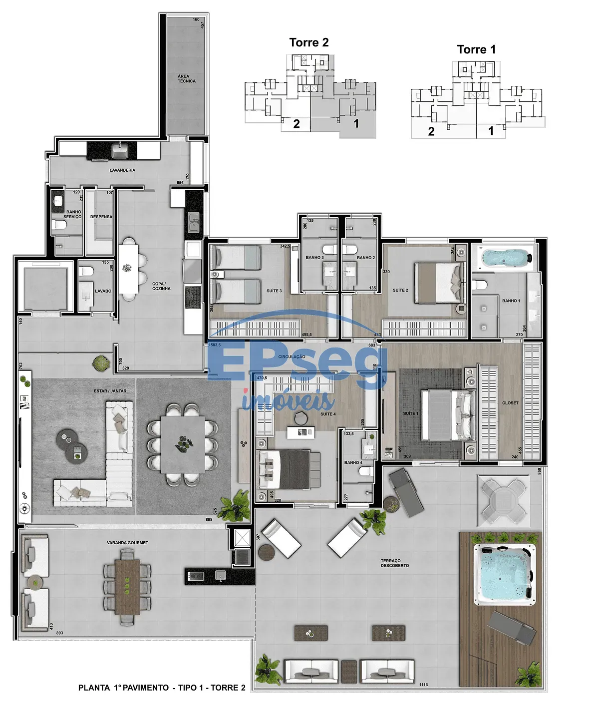 Apartamento, 4 quartos, 283 m² - Foto 27