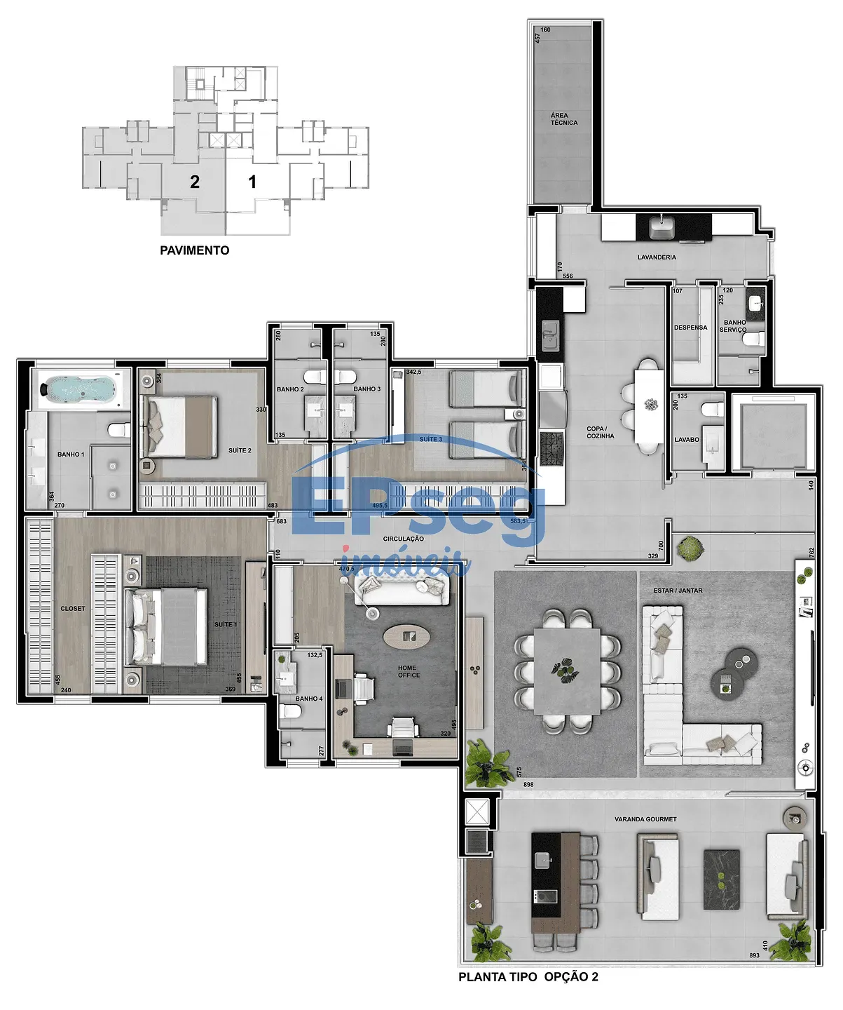 Apartamento, 4 quartos, 283 m² - Foto 25