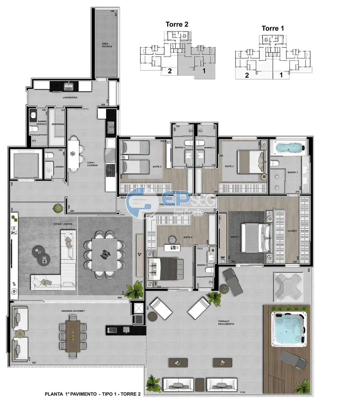 Apartamento, 4 quartos, 283 m² - Foto 27