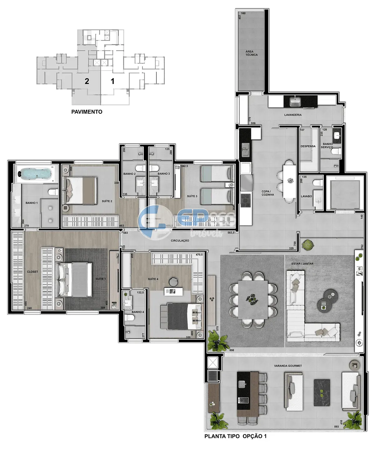 Apartamento, 4 quartos, 283 m² - Foto 26