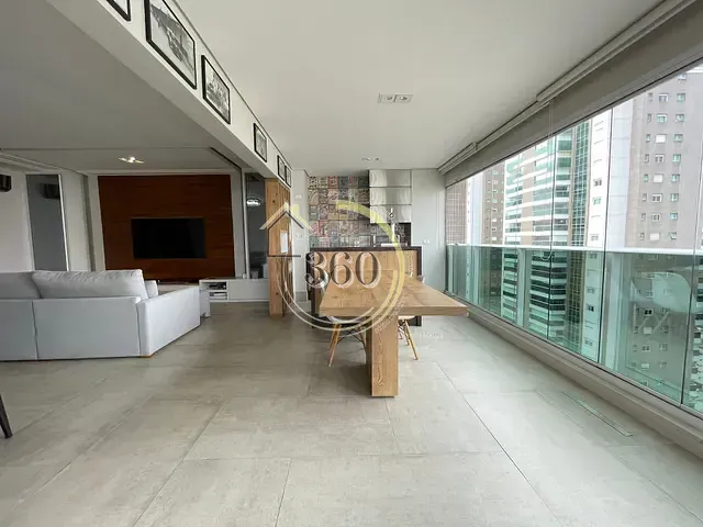 Apartamento com 183m² 4 quartos e 5 banheiros, para alugar, no bairro Vila Regente Feijó em São Paulo
