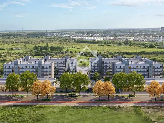 Apartamento 2 quartos e 1 banheiro, à venda, no bairro Areal em Pelotas