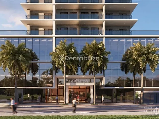 Apartamento com 75m² 1 quarto e 1 banheiro, à venda, no bairro Meia Praia em Itapema