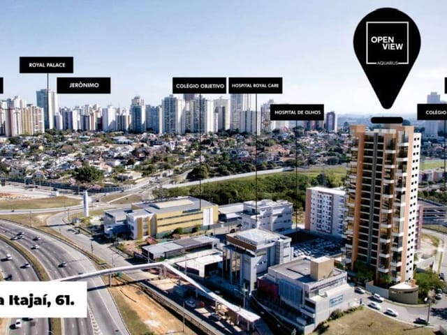 Foto do Apartamento - Apartamento à venda 3 Quartos, 1 Suite, 2 Vagas, 136M², Condomínio Centro Empresarial Taquari, São José dos Campos - SP | Open View | RUSSI IMÓVEIS