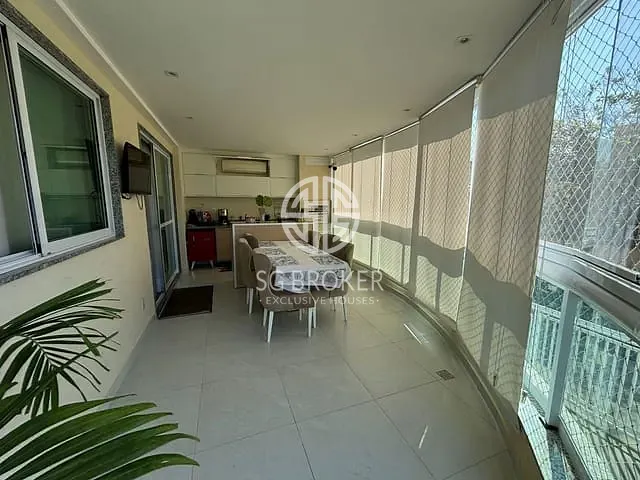 Apartamento com 103m² 3 quartos e 3 banheiros, à venda, no bairro Recreio dos Bandeirantes em Rio de Janeiro