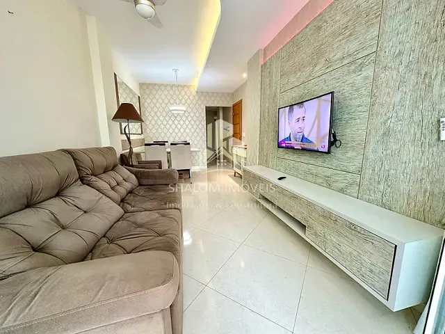 Apartamento 2 quartos e 3 banheiros, para alugar, no bairro Praia do Morro em Guarapari