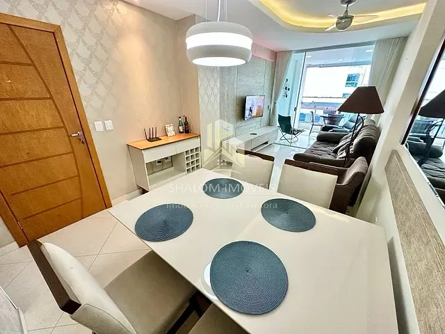 Apartamento 2 quartos e 3 banheiros, para alugar, no bairro Praia do Morro em Guarapari