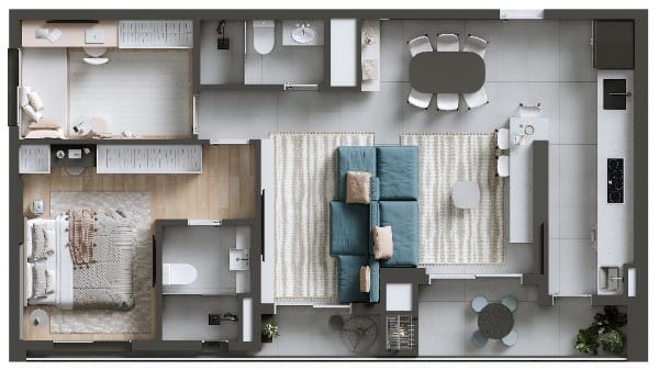 Apartamento, 2 quartos, 66 m² - Foto 38