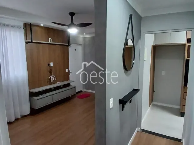 Apartamento com 53m² 2 quartos e 1 banheiro, à venda, no bairro Jardim das Laranjeiras em Santa Bárbara D'Oeste