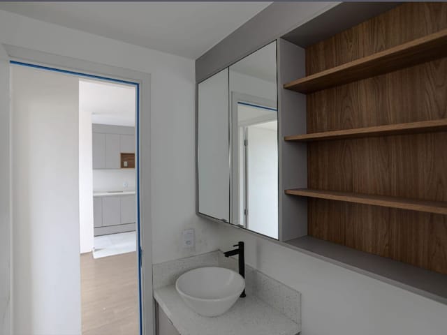 Apartamento 2 quartos e 1 banheiro, à venda, no bairro Vila Nova Cintra em Mogi das Cruzes