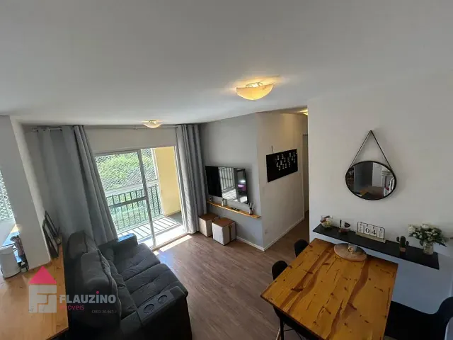 Apartamento com 62m² 2 quartos e 2 banheiros, à venda, no bairro Parque Assunção em Taboão da Serra