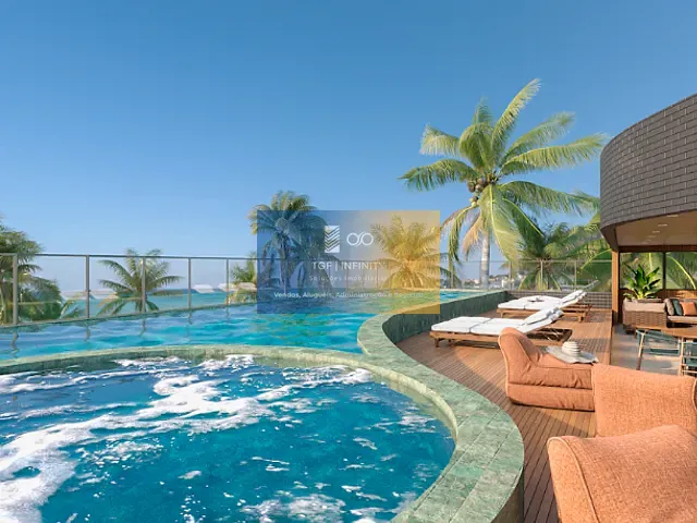 Apartamento com 26m² 1 quarto e 1 banheiro, à venda, no bairro Porto de Galinhas em Ipojuca