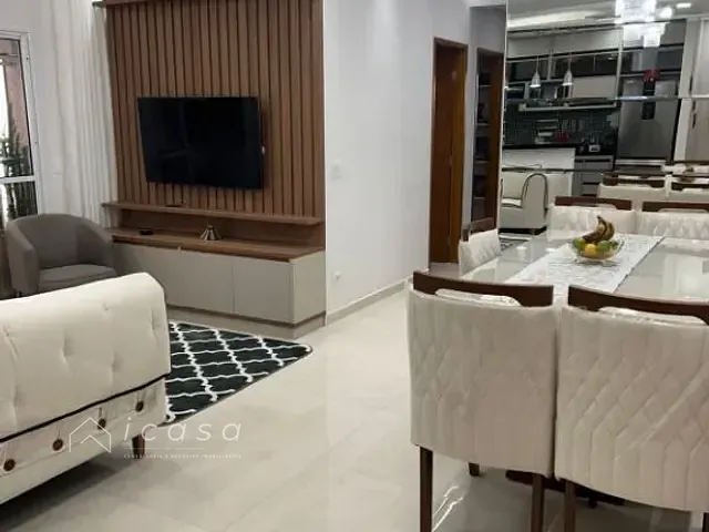 Apartamento 3 quartos e 2 banheiros, à venda, no bairro Jardim Siesta em Jacareí