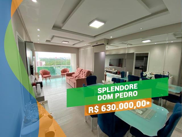 Foto do Apartamento - Splendore Comfort Residence 3Q/1S Andar alto Dom Pedro | Apartamentos Manaus Imobiliária