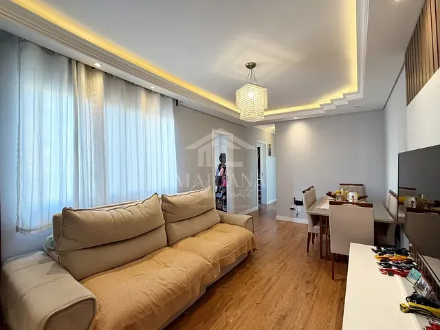 Apartamento com 61m² 3 quartos e 1 banheiro, à venda, no bairro Iná em São José dos Pinhais
