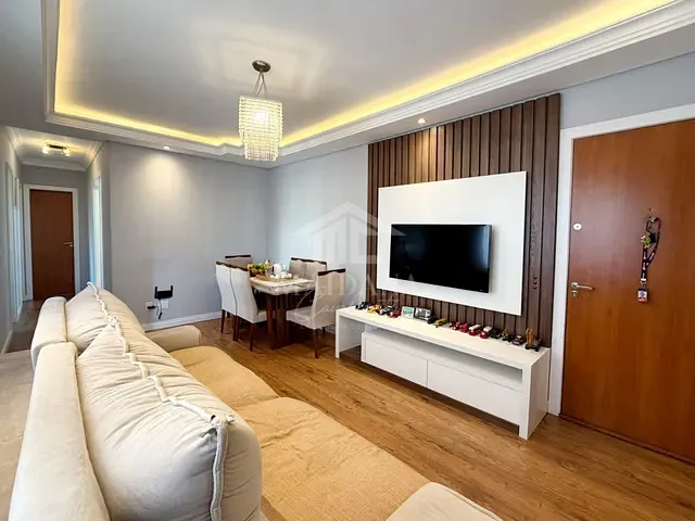 Apartamento com 61m² 3 quartos e 1 banheiro, à venda, no bairro Iná em São José dos Pinhais