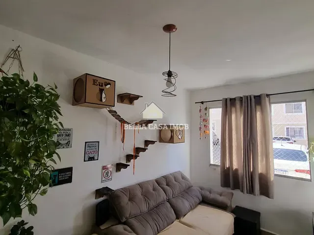 Apartamento com 47m² 2 quartos e 1 banheiro, à venda, no bairro Vossoroca em Votorantim