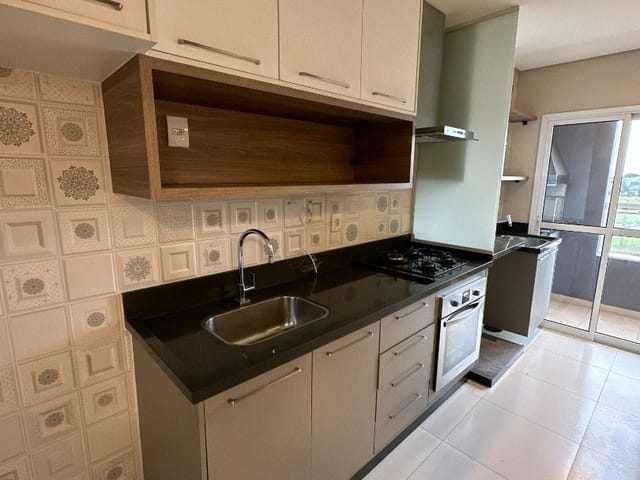 Apartamento com 70m² 2 quartos e 1 banheiro, à venda ou para alugar, no bairro Jardim Turmalinas em Santa Bárbara D'Oeste