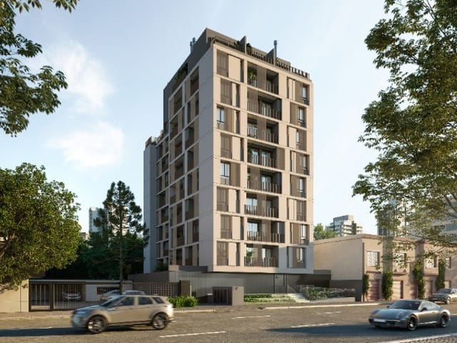 Studio 1 quarto e 1 banheiro, à venda, no bairro Mercês em Curitiba