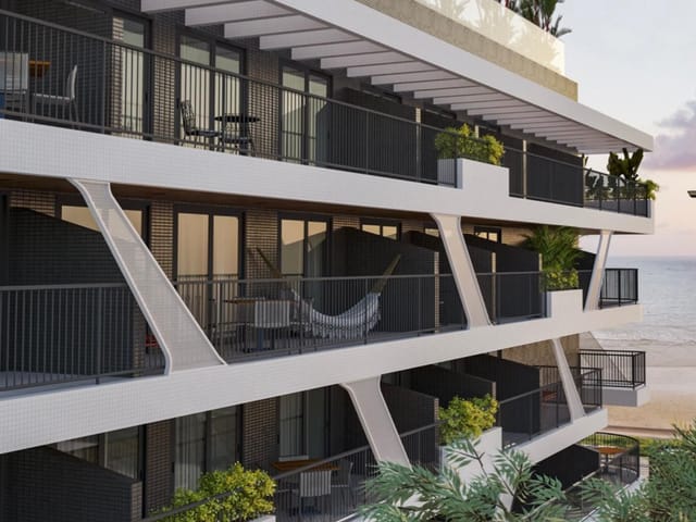 Apartamento com 45m² 1 quarto e 1 banheiro, à venda, no bairro Bessa em João Pessoa
