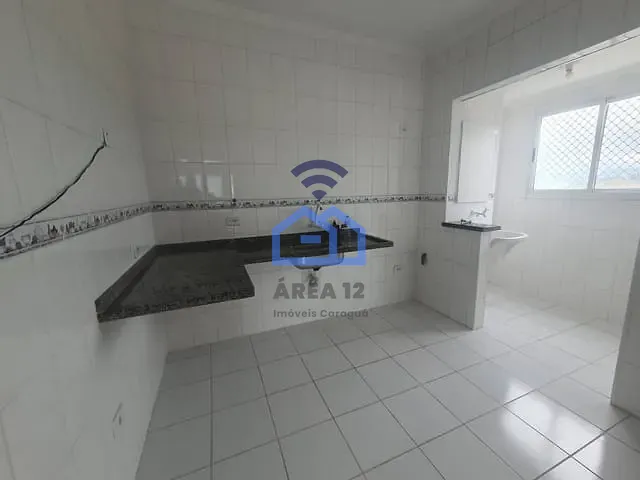 Apartamento com 90m² 3 quartos e 2 banheiros, para alugar, no bairro Aruan em Caraguatatuba