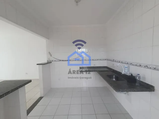 Apartamento com 90m² 3 quartos e 2 banheiros, para alugar, no bairro Aruan em Caraguatatuba