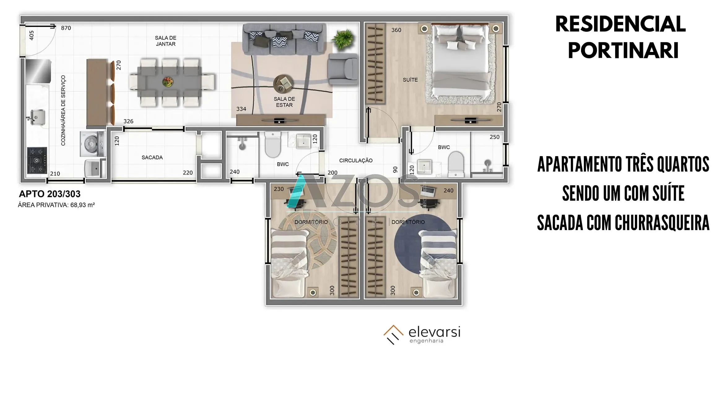 Apartamento, 3 quartos, 65 m² - Foto 10