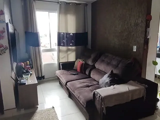 Apartamento com 48m² 2 quartos e 1 banheiro, à venda, no bairro Jardim Paranavaí em Mauá