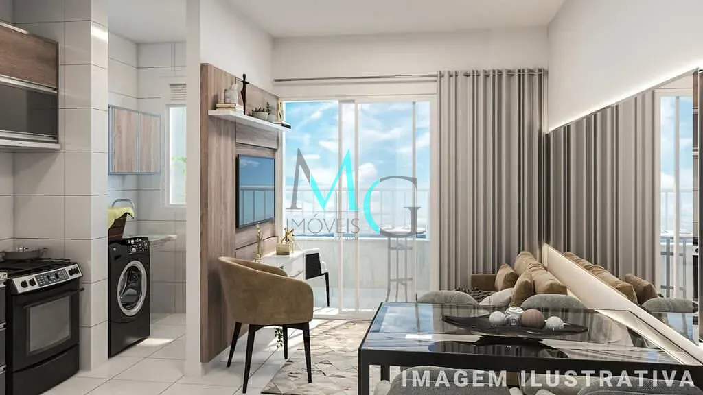 Apartamento, 2 quartos, 43 m² - Foto 2