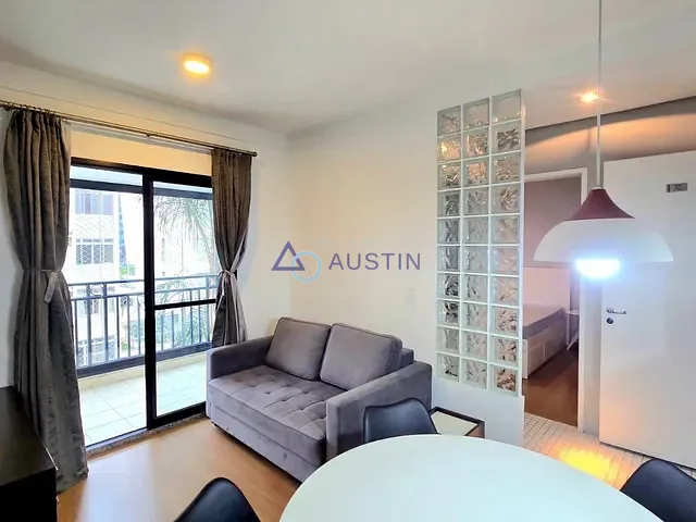 Apartamento com 38m² 1 quarto e 1 banheiro, para alugar, no bairro Pinheiros em São Paulo